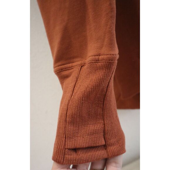 Athleta 659287-02 Women's Sz M Sequoia Brown Coaster Luxe Recover Sweatshirt - Picture 5 of 16